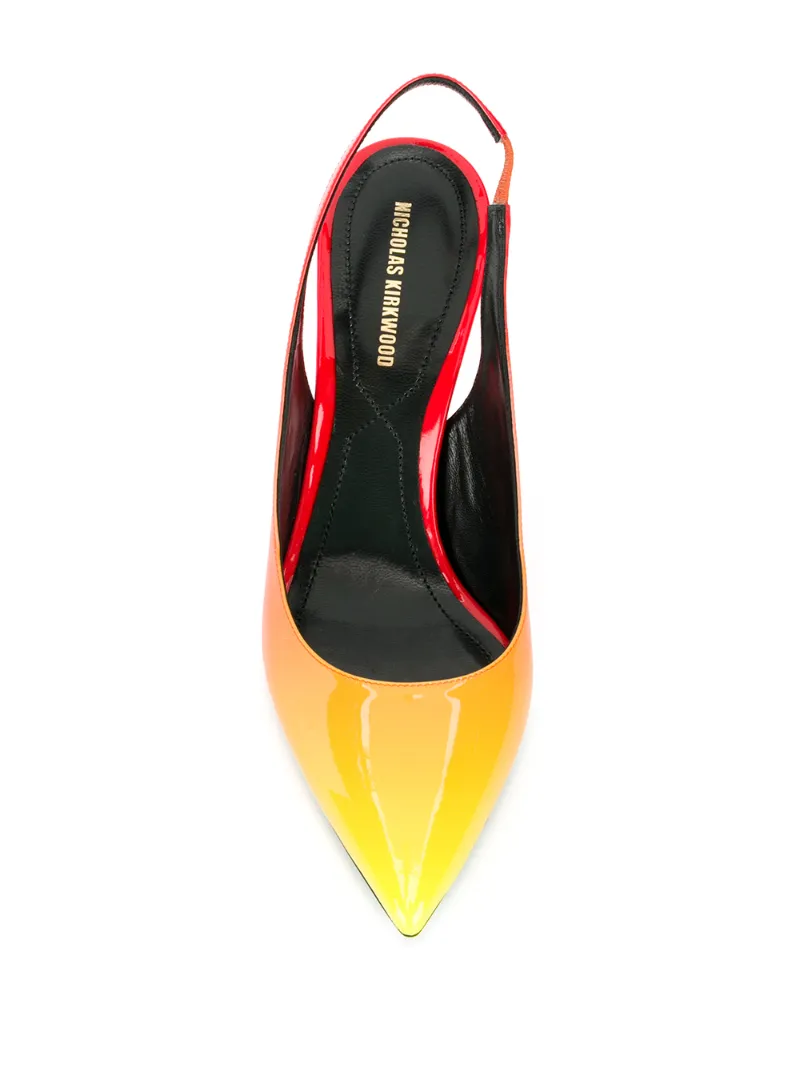 MIA Patent Sling Pump