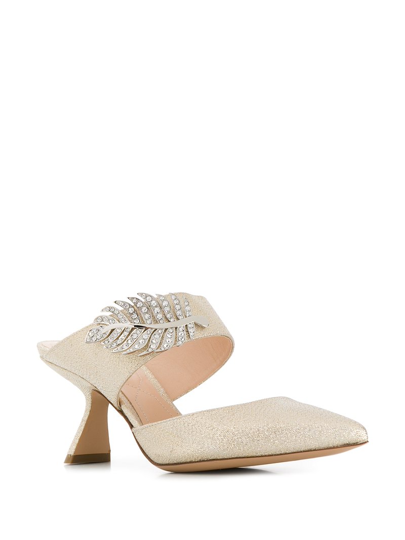 MONSTERA Lurex Mule