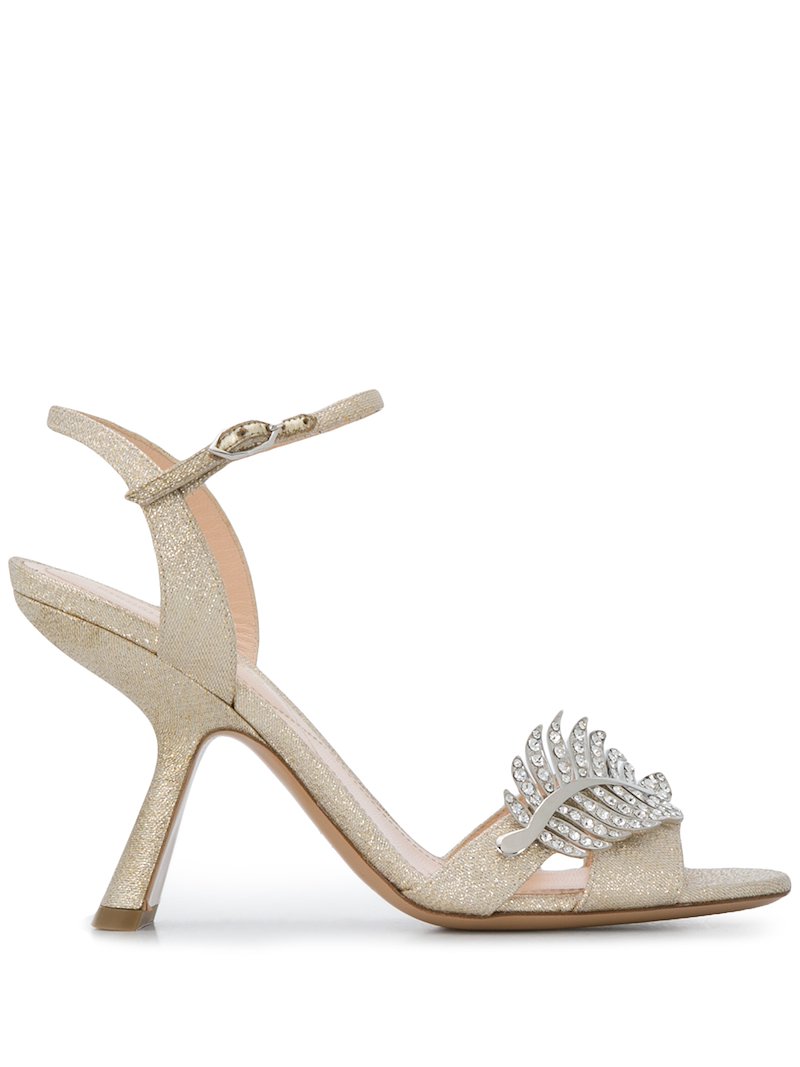 MONSTERA Lurex Sandal