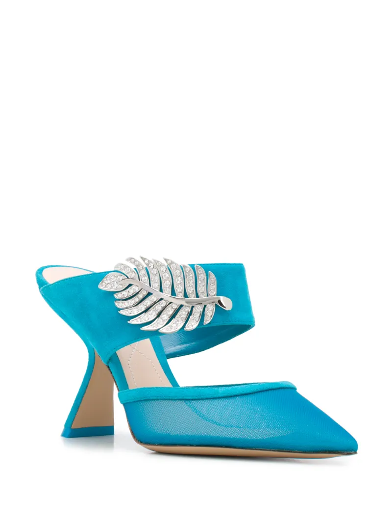 MONSTERA Mesh Mules 90