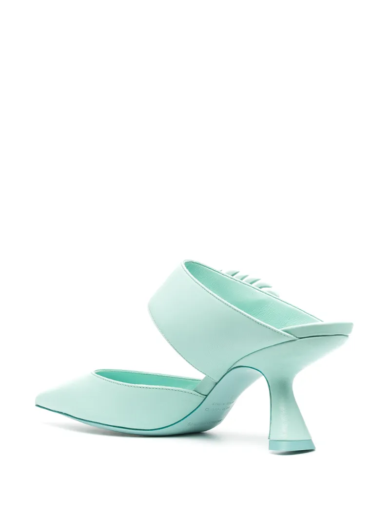 mint green mules