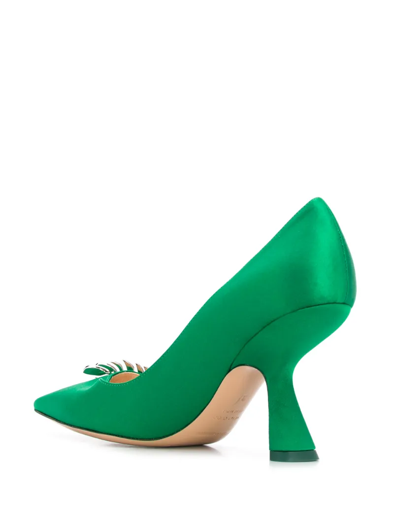 MONSTERA Satin Pump