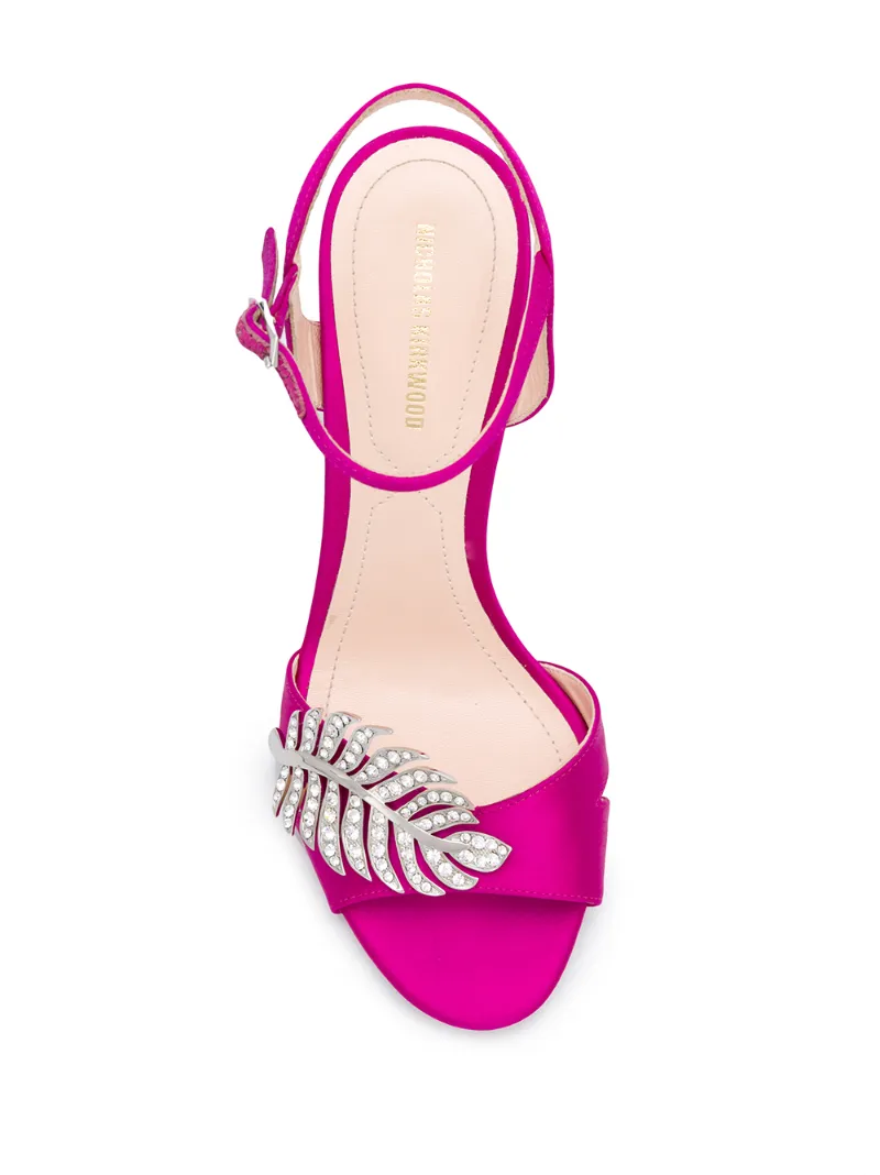 MONSTERA Satin Sandal