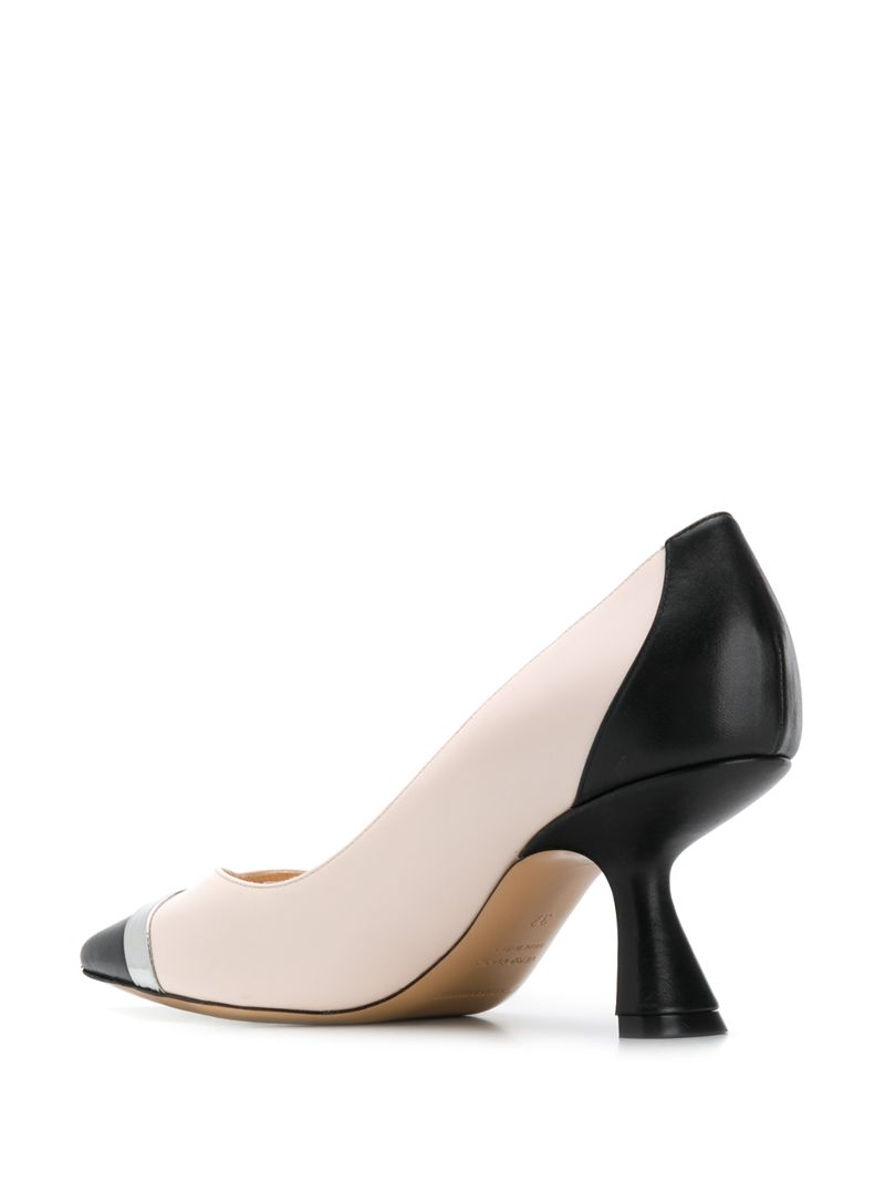 stiletto negro piel