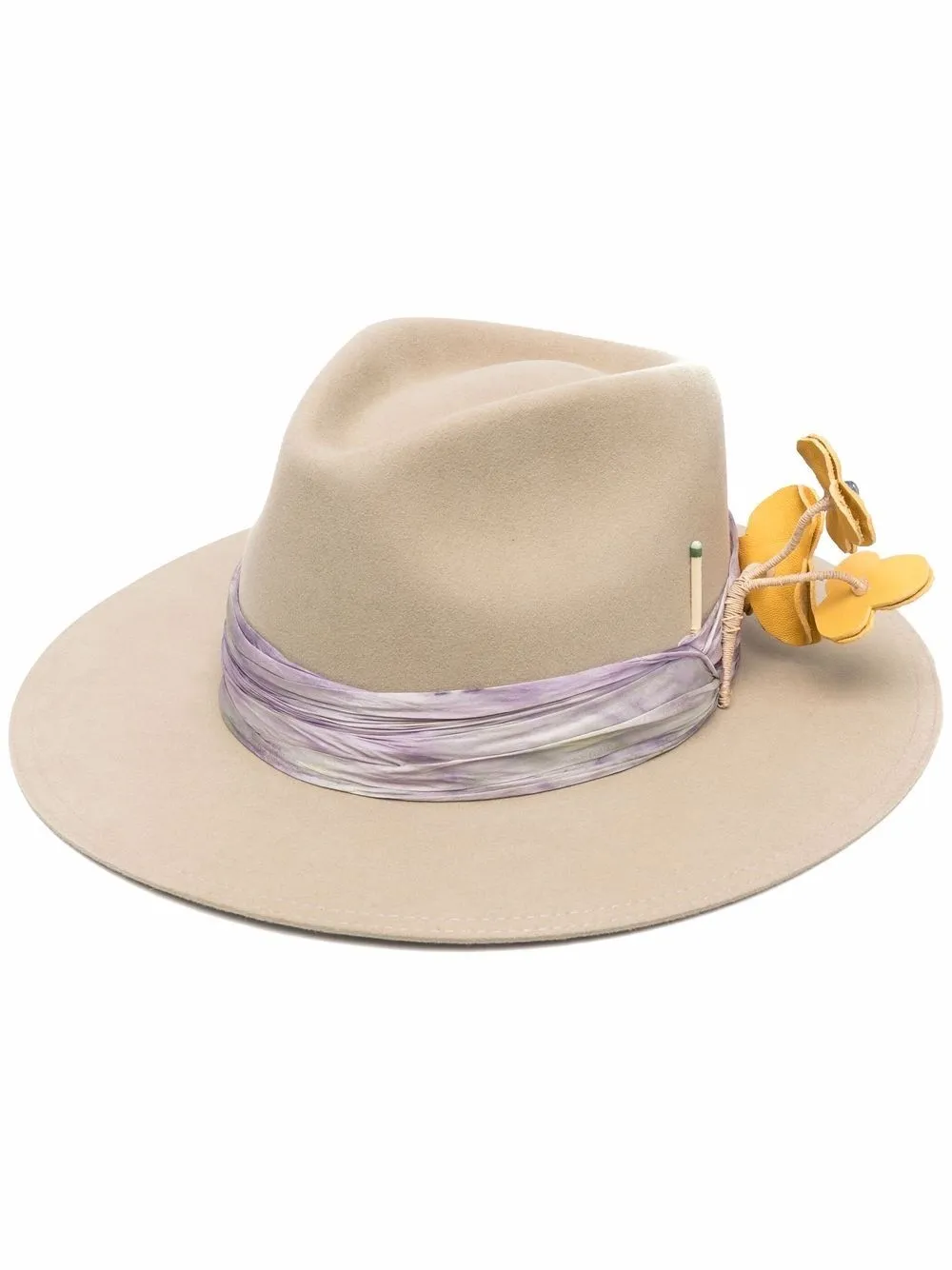 Chamomile wool fedora hat | Nick 