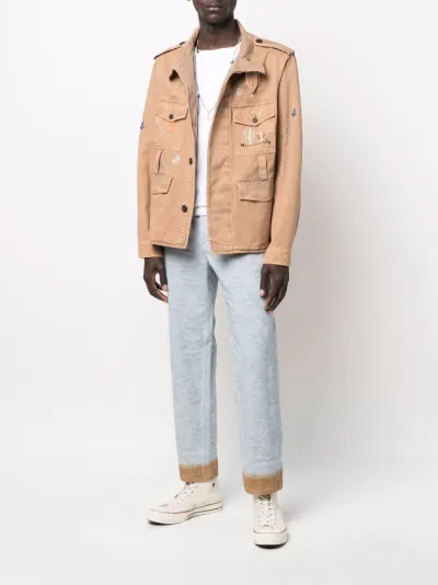 utility jacket beige