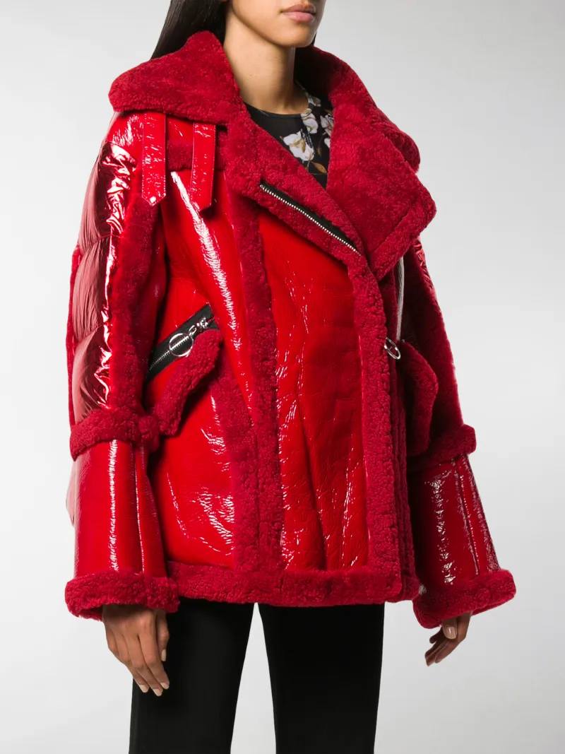 montaigne shearling puffer jacket