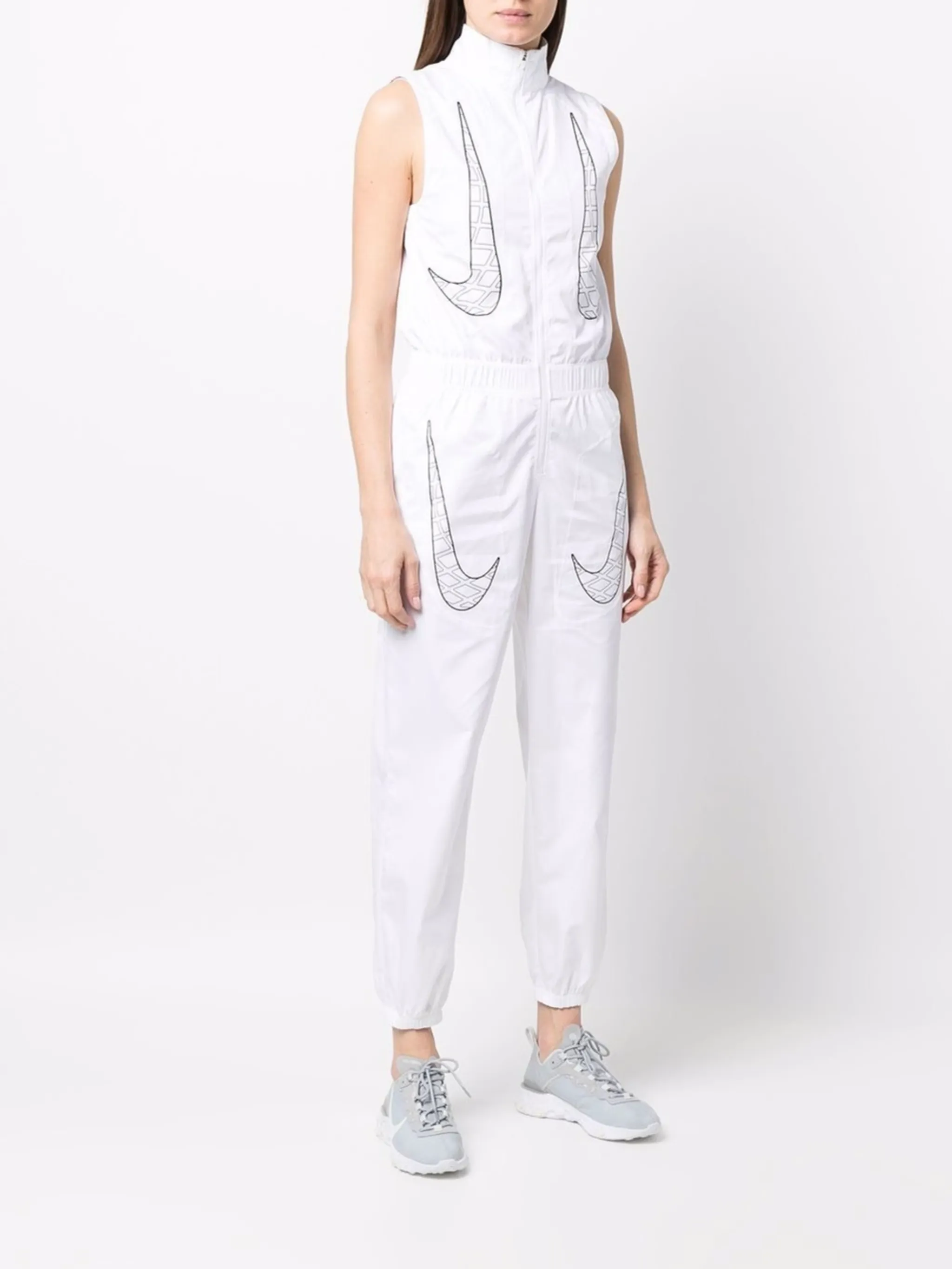 Nike suede jumpsuit best sale