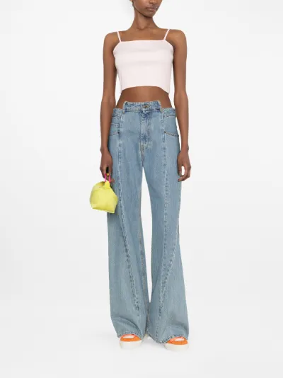 cropped ribbed tank top | Nike | Eraldo.com