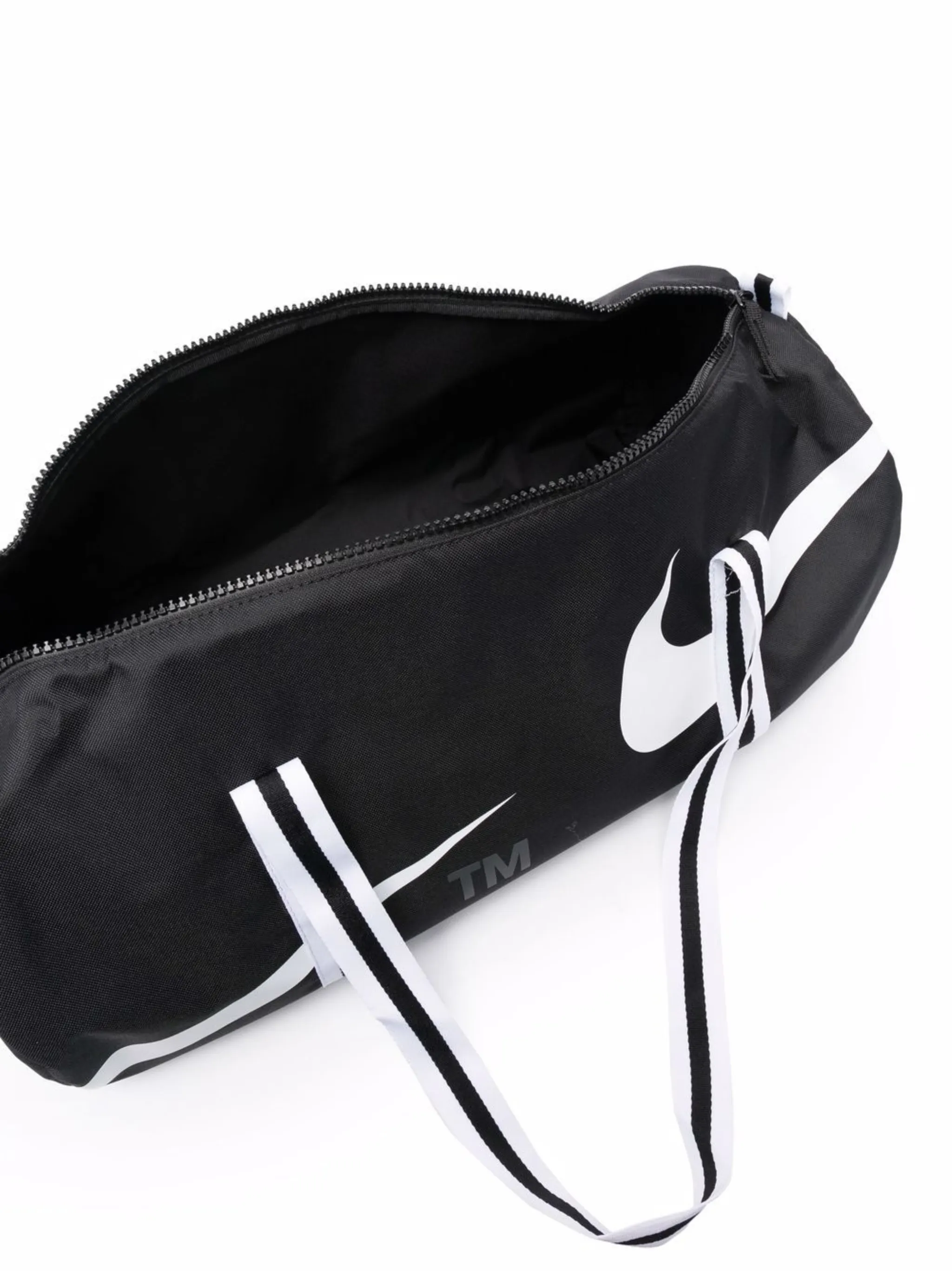 nike black heritage duffle bag