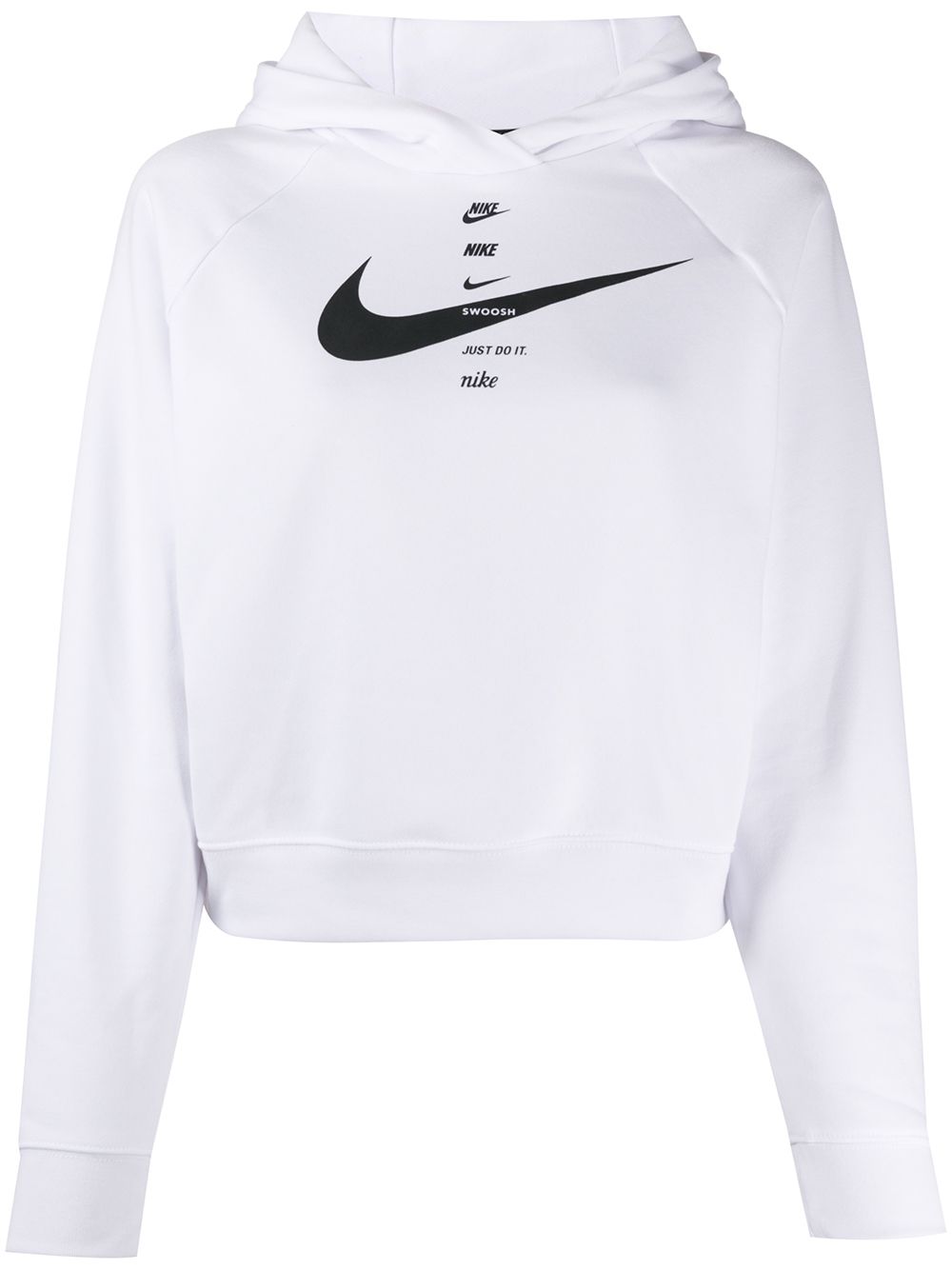 logo crop hoodie | Nike | Eraldo.com