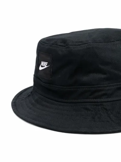 logo-embroidered bucket hat | Nike 