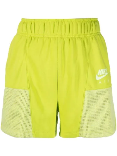 logo-print cotton track shorts | Nike 