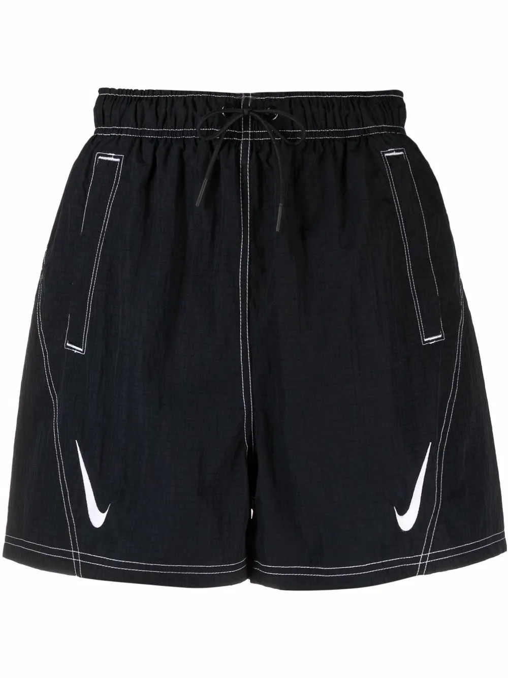nike check shorts
