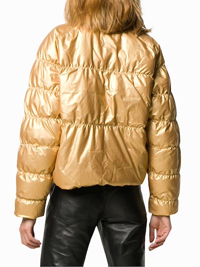 nike metallic down jacket