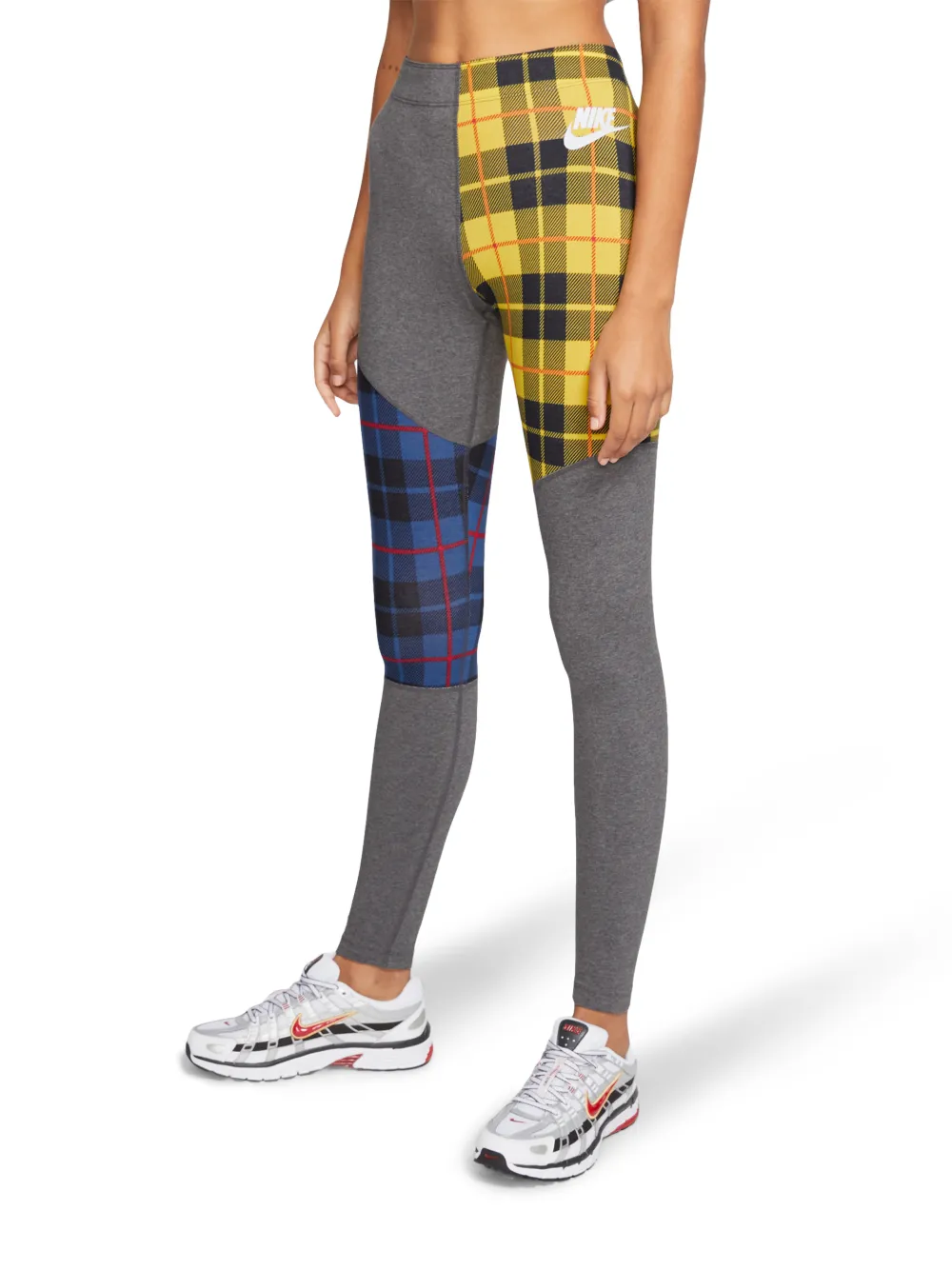 plaid nike leggings