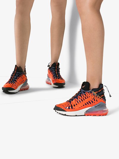 Nike red Air Max 270 iSPA high top sneakers | Browns