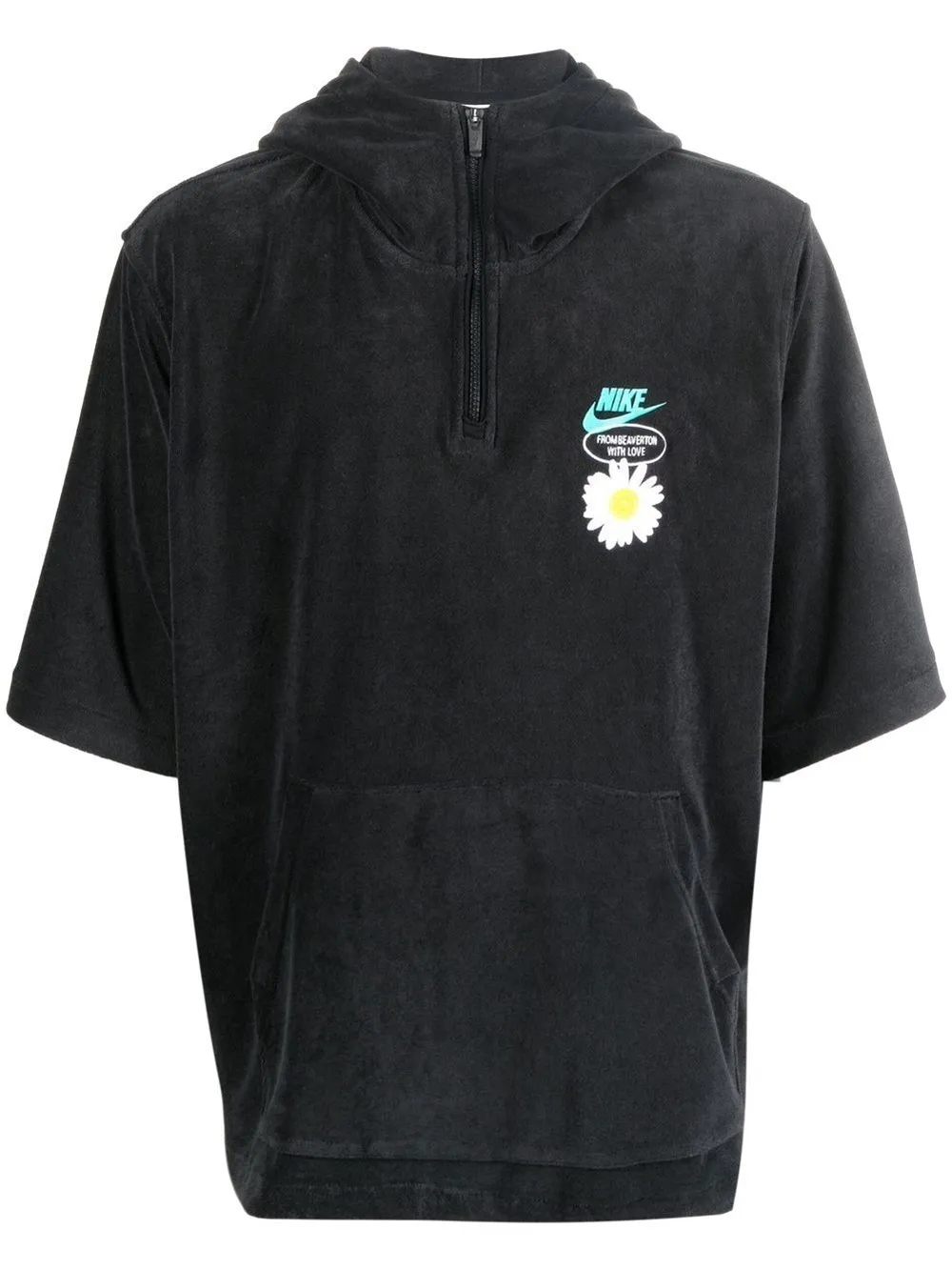nike hoodie with zipper pocket on sleeve