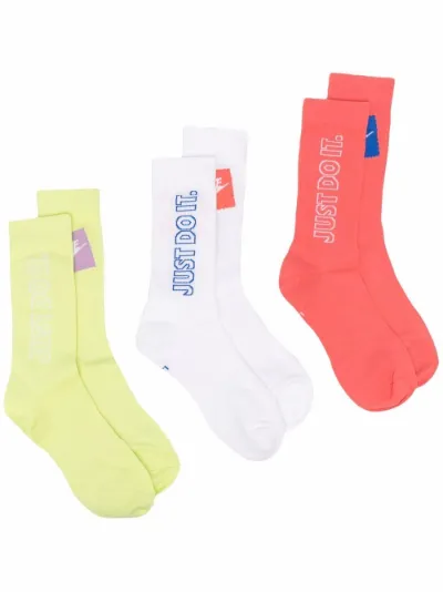 nike fluo socks