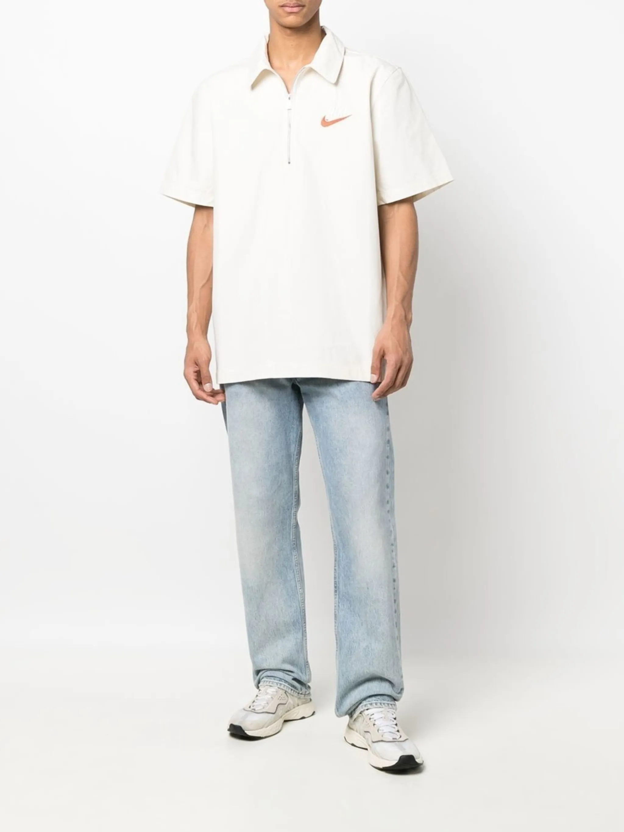 swoosh shirt polo