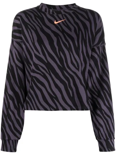 swoosh zebra-print top | Nike | Eraldo.com
