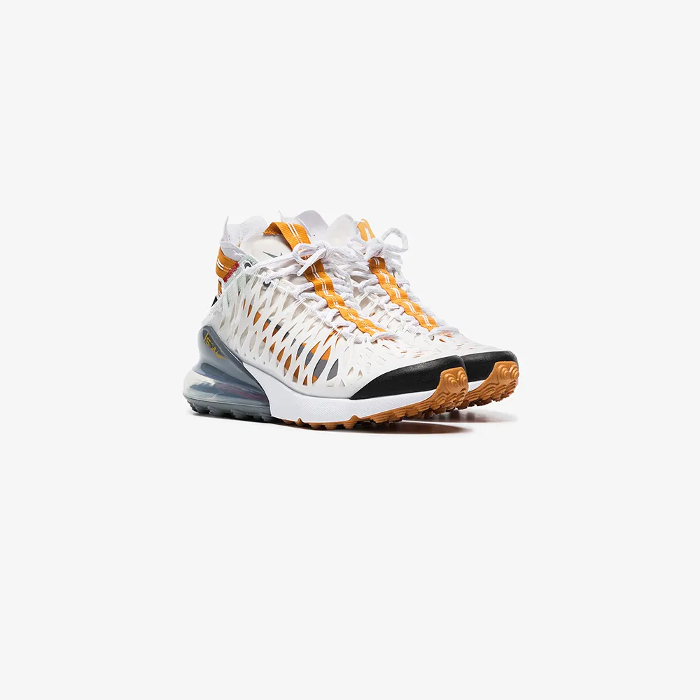 air max 270 orange and white