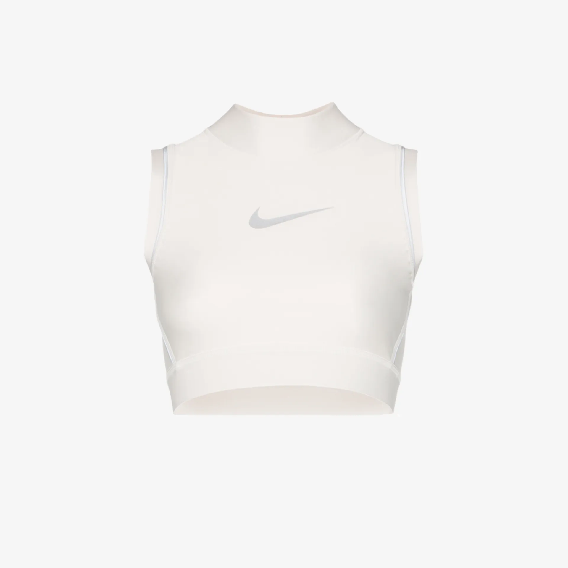 nike high neck crop top
