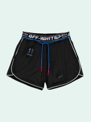 Nike x off outlet white black shorts