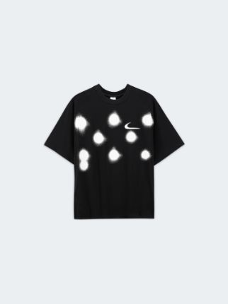 ISS cotton T shirt in black Off White Official US