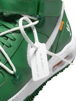 Nike AF1 Mid Pine Green c/o Off-White™ in green | Off-White