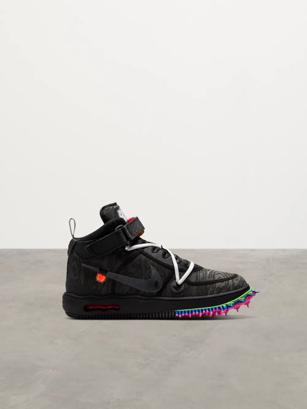 Off-White™ x Nike Air Force 1 Mid in black | Off-White™ Official US