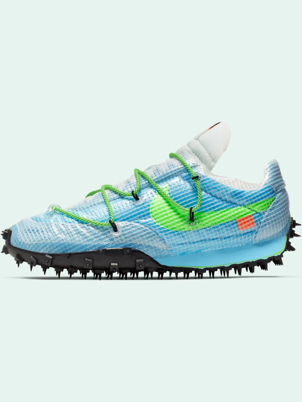 WOMEN'S OFF WHITE X NIKE WAFFLE RACER in blue | Off-White™ Official KR