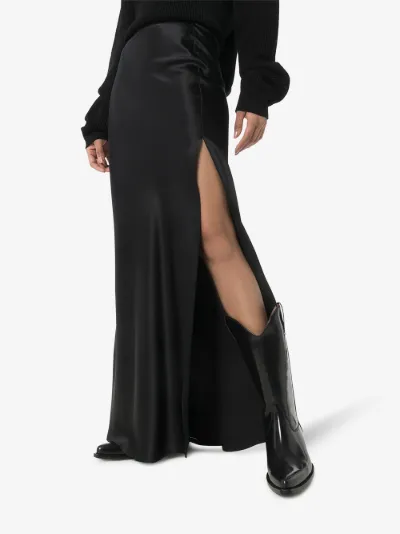 nili lotan silk skirt