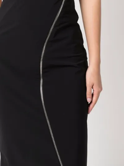 midi skirt zip