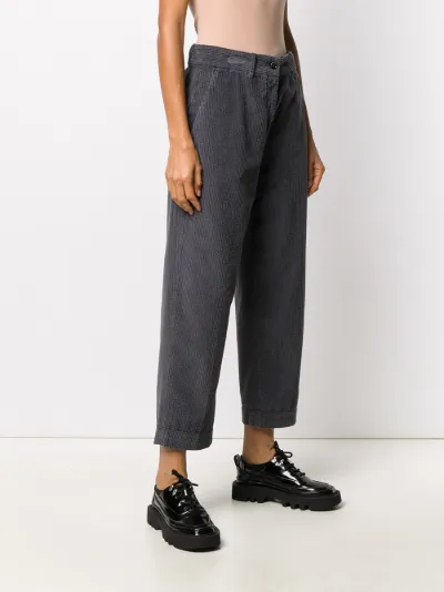 cropped corduroy pants