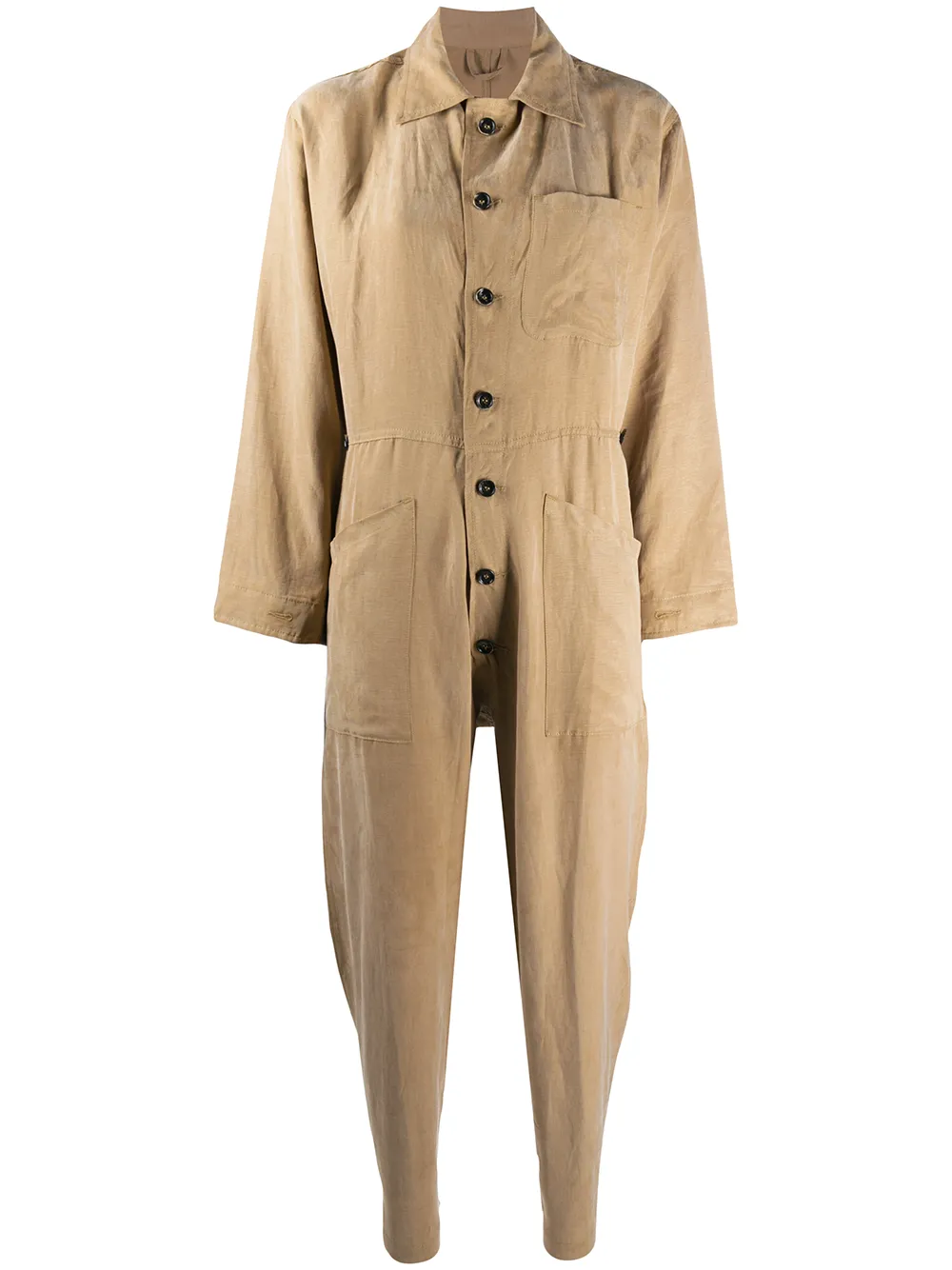 camel boiler suit