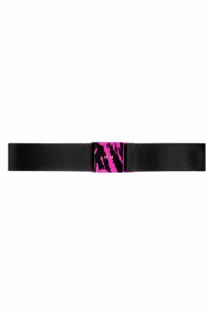 Animal print waist belt