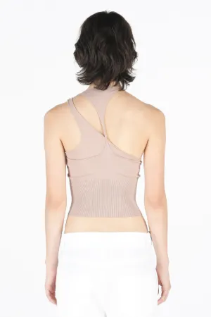 Asymmetric Halterneck Top