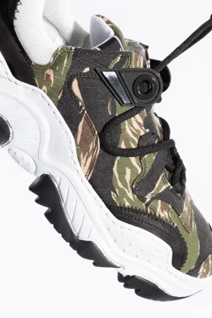 Billy Camouflage-Print Sneakers