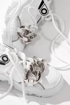Billy Chunky Chain-Embellished Sneakers