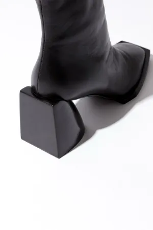 Block Heel Ankle Boots