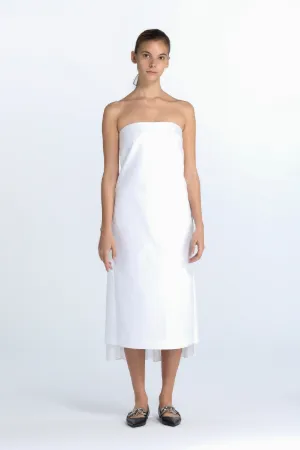 Bow-Detail Strapless Dress