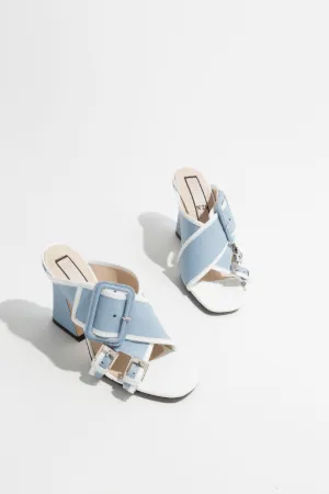 buckled mules