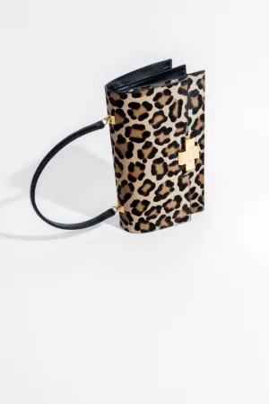 calf hair top handle alice bag