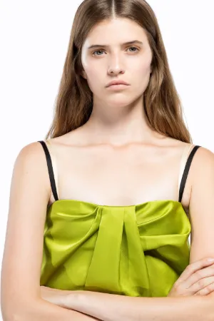 cami strap gathered dress