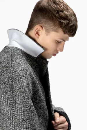 cappotto in tweed
