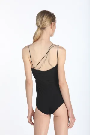 chain-embellished body