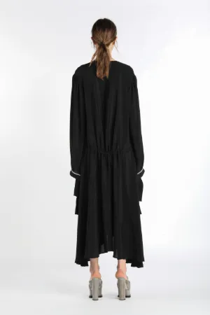 chain-trim dress
