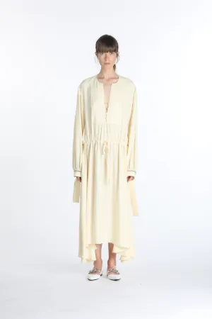 chain-trim dress