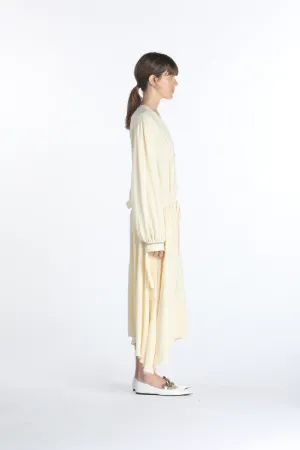 chain-trim dress